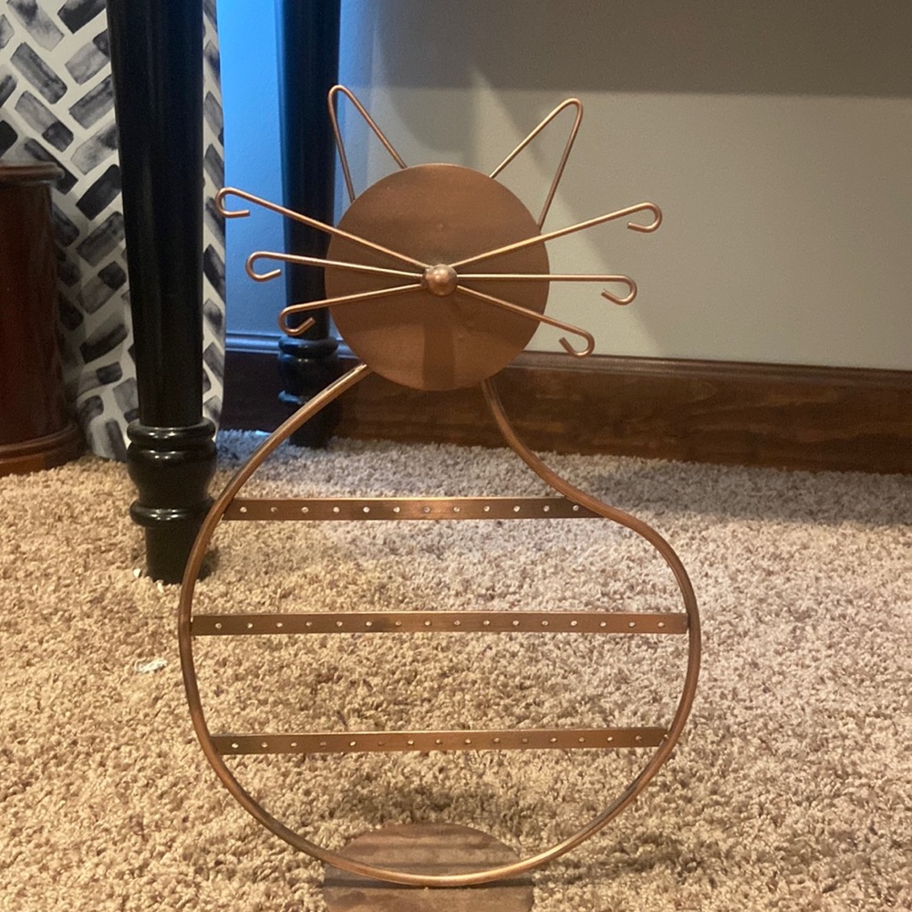 Cat Earring holder!